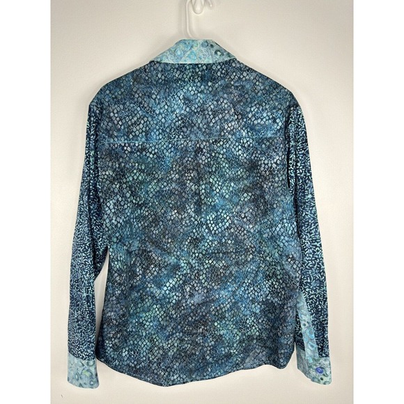 Rare Robert Weldon Original Lot Of 3 Abstract Button Down Shirts Sz Medi… - Picture 9 of 11